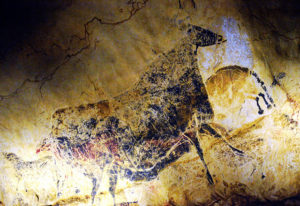 The cave painting of Lascaux exhibit.  Photo: Jason M. Ramos