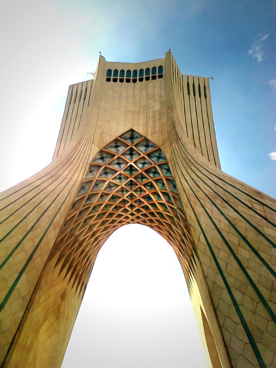 Arch leading into Tehran