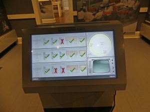 Interactive device for Fighter Director. Photo: Kathleen Walls