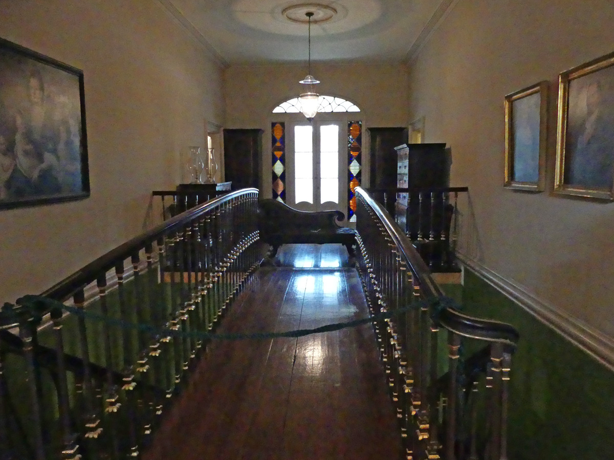Owen-Thomas bridge on second floor. Photo: Kathleen Walls