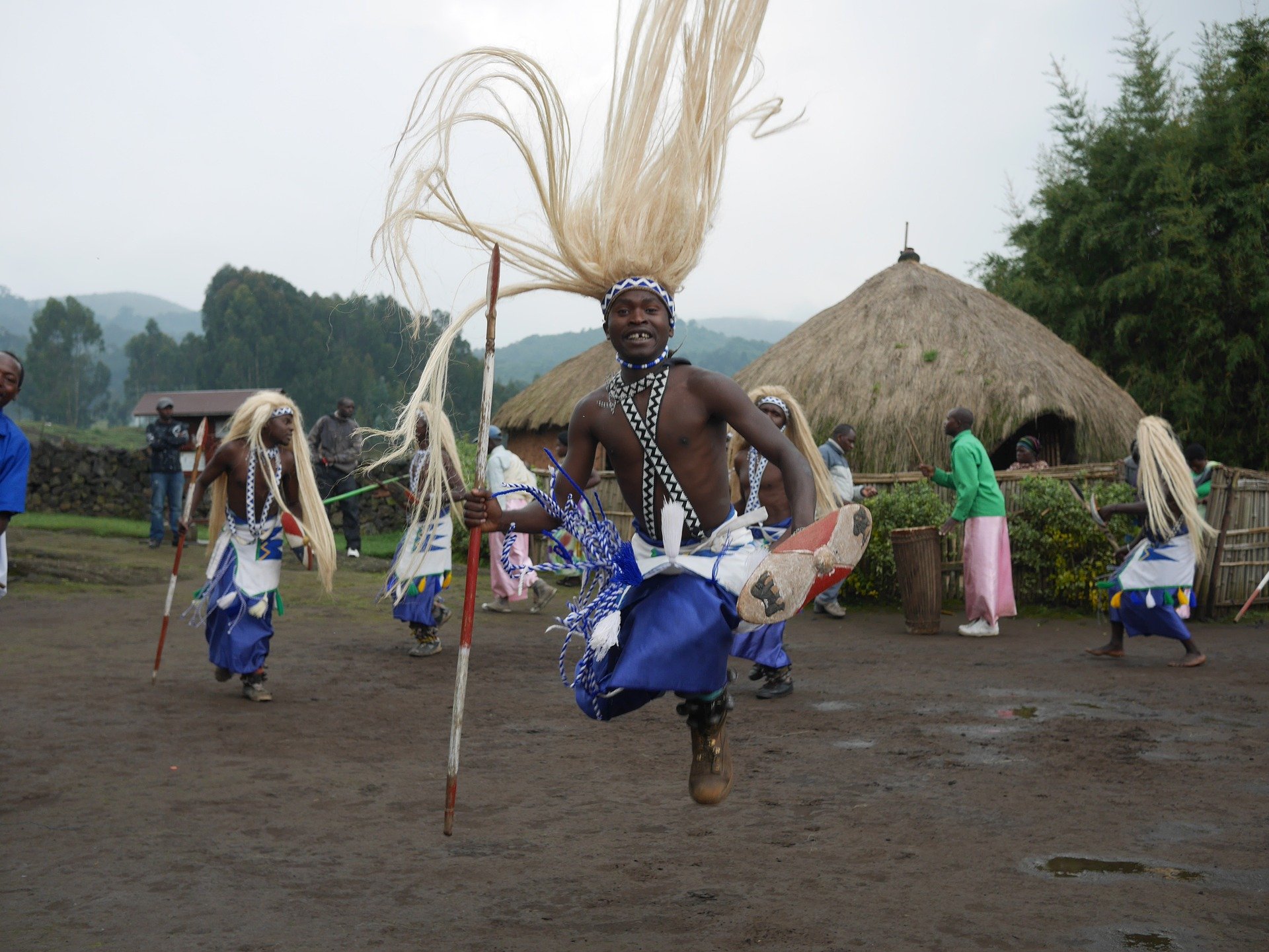 Rwanda Tribal Dancer