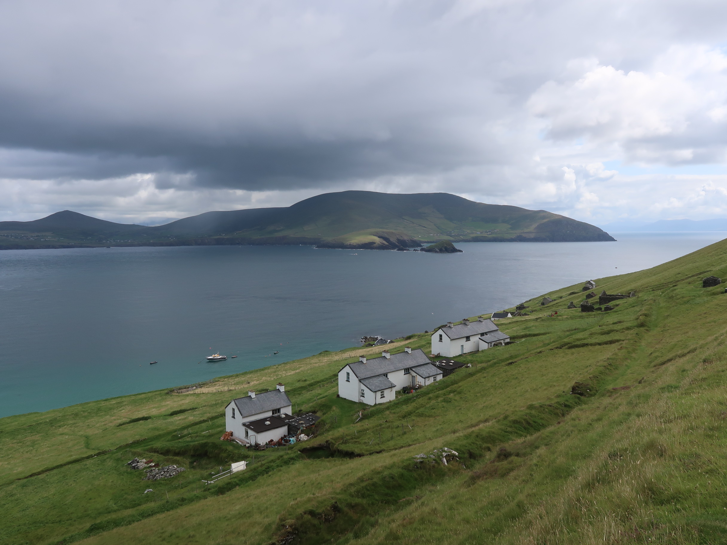 Blasket Island's lower town