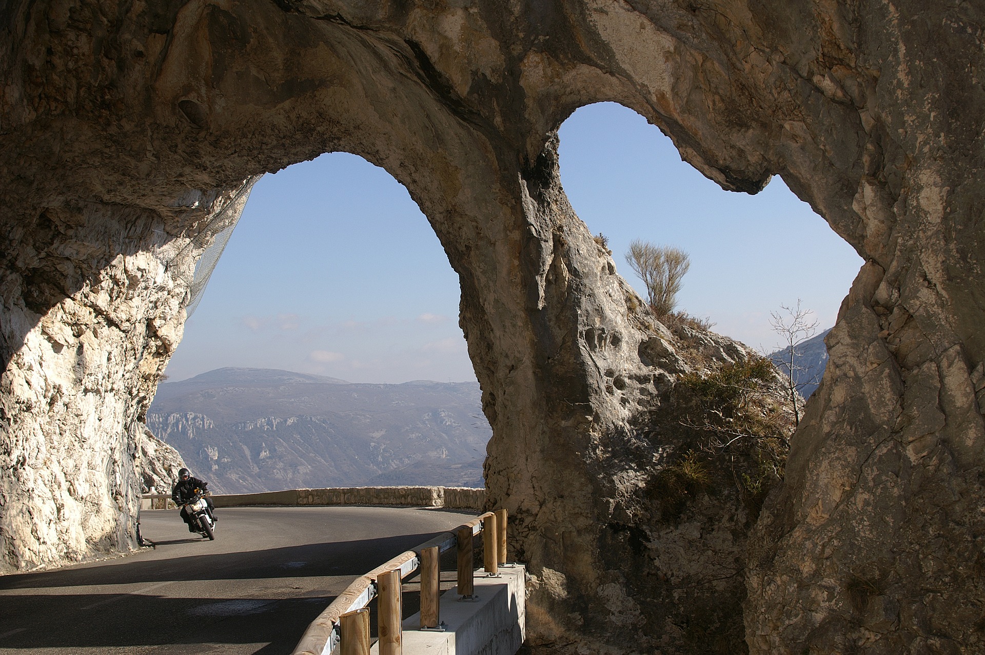 Road trip on mototcycle