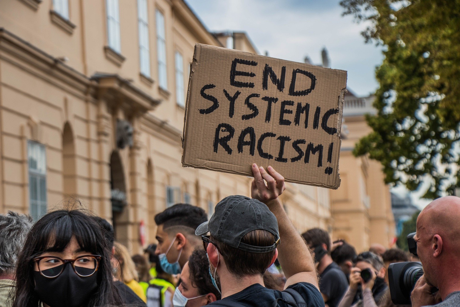 Black Lives Matter protest following the murder of George Floyd