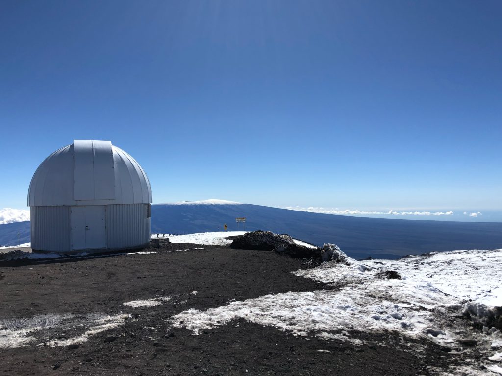 Mauna Loa in the background